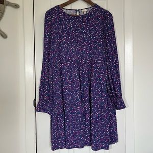 A New Day Pink & Turquoise swing dress